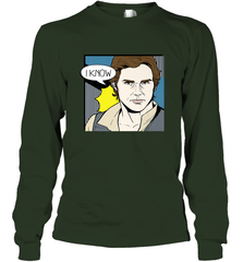 Star Wars Han Solo I Know Pop Art Couples Long Sleeve T-Shirt Long Sleeve T-Shirt - FordPhuMy