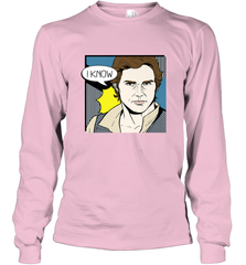 Star Wars Han Solo I Know Pop Art Couples Long Sleeve T-Shirt Long Sleeve T-Shirt - FordPhuMy
