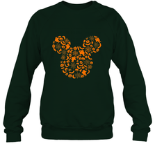 Disney Mickey Mouse Halloween Silhouette Crewneck Sweatshirt Crewneck Sweatshirt - FordPhuMy