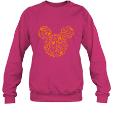 Disney Mickey Mouse Halloween Silhouette Crewneck Sweatshirt Crewneck Sweatshirt - FordPhuMy