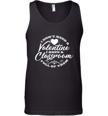 Valentine's Day Teacher School classroom Art Heart Lover Men's Tank Top Men's Tank Top - FordPhuMy