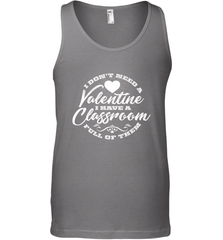 Valentine's Day Teacher School classroom Art Heart Lover Men's Tank Top Men's Tank Top - FordPhuMy