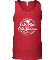 Valentine's Day Teacher School classroom Art Heart Lover Men's Tank Top Men's Tank Top - FordPhuMy