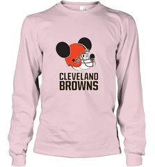 Nfl Cleveland Browns Mickey Mouse Team Long Sleeve T-Shirt Long Sleeve T-Shirt - FordPhuMy