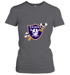 Nfl Oakland Raiders Champion Mickey Mouse Women's T-Shirt Women's T-Shirt - FordPhuMy
