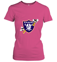 Nfl Oakland Raiders Champion Mickey Mouse Women's T-Shirt Women's T-Shirt - FordPhuMy