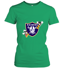 Nfl Oakland Raiders Champion Mickey Mouse Women's T-Shirt Women's T-Shirt - FordPhuMy