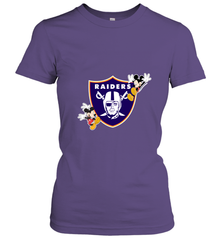 Nfl Oakland Raiders Champion Mickey Mouse Women's T-Shirt Women's T-Shirt - FordPhuMy
