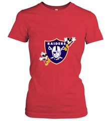 Nfl Oakland Raiders Champion Mickey Mouse Women's T-Shirt Women's T-Shirt - FordPhuMy