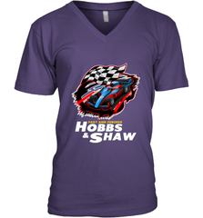 Fast and the furious Hobbs and Shaw Men's V-Neck Men's V-Neck - FordPhuMy