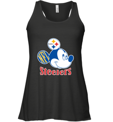 Nfl Pittsburgh Steelers Mickey Team Women's Racerback Tank