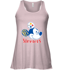 Nfl Pittsburgh Steelers Mickey Team Women's Racerback Tank Women's Racerback Tank - FordPhuMy