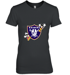 Nfl Oakland Raiders Champion Mickey Mouse Women's Premium T-Shirt Women's Premium T-Shirt - FordPhuMy