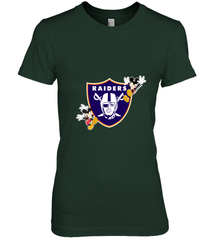 Nfl Oakland Raiders Champion Mickey Mouse Women's Premium T-Shirt Women's Premium T-Shirt - FordPhuMy