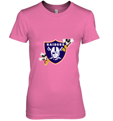 Nfl Oakland Raiders Champion Mickey Mouse Women's Premium T-Shirt Women's Premium T-Shirt - FordPhuMy