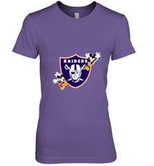 Nfl Oakland Raiders Champion Mickey Mouse Women's Premium T-Shirt Women's Premium T-Shirt - FordPhuMy
