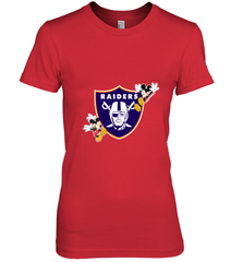 Nfl Oakland Raiders Champion Mickey Mouse Women's Premium T-Shirt Women's Premium T-Shirt - FordPhuMy