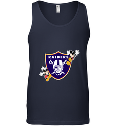 Nfl Oakland Raiders Champion Mickey Mouse Men's Tank Top