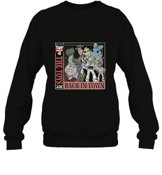 Disney Pixar Toy Story 4 Toys Are Back In Town Crewneck Sweatshirt
