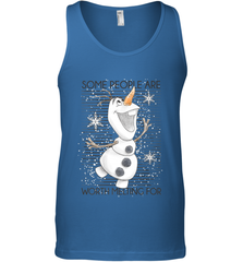 Disney Frozen Olaf Some People Are Worth Melting For Men's Tank Top Men's Tank Top - FordPhuMy