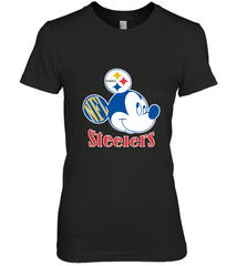 Nfl Pittsburgh Steelers Mickey Team Women's Premium T-Shirt Women's Premium T-Shirt - FordPhuMy