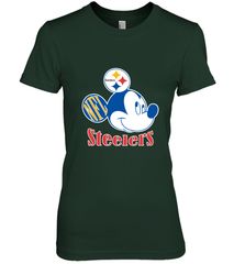 Nfl Pittsburgh Steelers Mickey Team Women's Premium T-Shirt Women's Premium T-Shirt - FordPhuMy