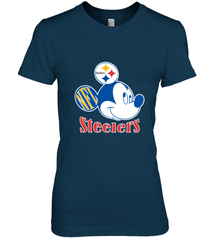 Nfl Pittsburgh Steelers Mickey Team Women's Premium T-Shirt Women's Premium T-Shirt - FordPhuMy