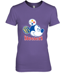 Nfl Pittsburgh Steelers Mickey Team Women's Premium T-Shirt Women's Premium T-Shirt - FordPhuMy