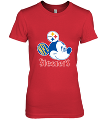 Nfl Pittsburgh Steelers Mickey Team Women's Premium T-Shirt Women's Premium T-Shirt - FordPhuMy
