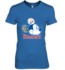 Nfl Pittsburgh Steelers Mickey Team Women's Premium T-Shirt Women's Premium T-Shirt - FordPhuMy