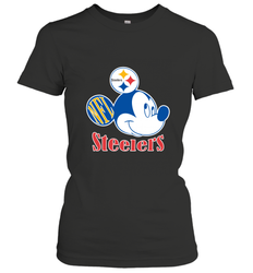 Nfl Pittsburgh Steelers Mickey Team Women's T-Shirt