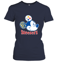 Nfl Pittsburgh Steelers Mickey Team Women's T-Shirt
