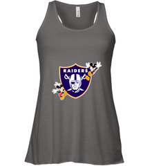 Nfl Oakland Raiders Champion Mickey Mouse Women's Racerback Tank Women's Racerback Tank - FordPhuMy