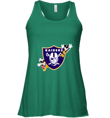 Nfl Oakland Raiders Champion Mickey Mouse Women's Racerback Tank Women's Racerback Tank - FordPhuMy