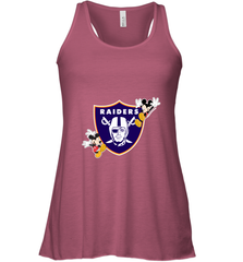 Nfl Oakland Raiders Champion Mickey Mouse Women's Racerback Tank Women's Racerback Tank - FordPhuMy