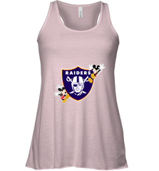 Nfl Oakland Raiders Champion Mickey Mouse Women's Racerback Tank Women's Racerback Tank - FordPhuMy