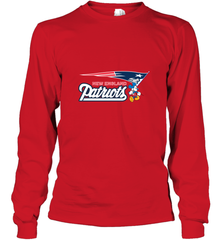 Nfl New England Patriots Champion Mickey Mouse Team Long Sleeve T-Shirt Long Sleeve T-Shirt - FordPhuMy