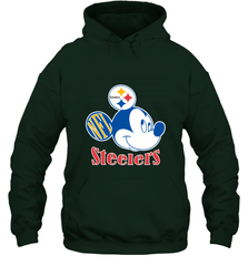 Nfl Pittsburgh Steelers Mickey Team Hooded Sweatshirt Hooded Sweatshirt - FordPhuMy