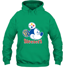 Nfl Pittsburgh Steelers Mickey Team Hooded Sweatshirt Hooded Sweatshirt - FordPhuMy