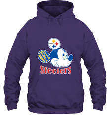 Nfl Pittsburgh Steelers Mickey Team Hooded Sweatshirt Hooded Sweatshirt - FordPhuMy