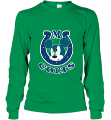 Nfl Colts Champion Mickey Mouse Team Long Sleeve T-Shirt Long Sleeve T-Shirt - FordPhuMy