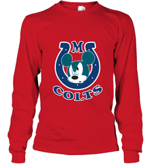Nfl Colts Champion Mickey Mouse Team Long Sleeve T-Shirt Long Sleeve T-Shirt - FordPhuMy