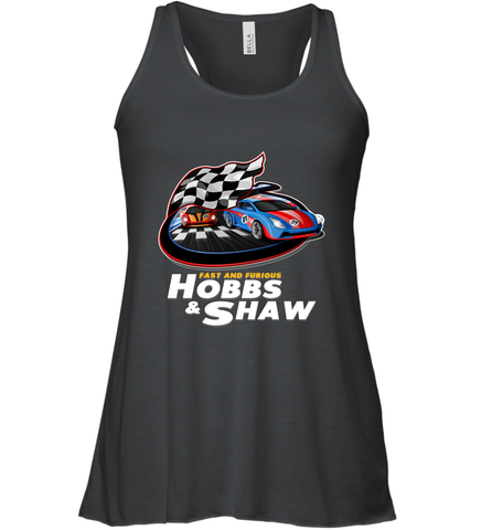 The fast and the furious Hobbs and Shaw Women's Racerback Tank Women's Racerback Tank / Black / XS Women's Racerback Tank - FordPhuMy