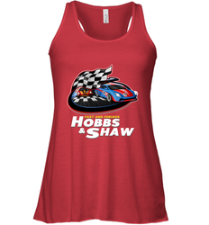 The fast and the furious Hobbs and Shaw Women's Racerback Tank