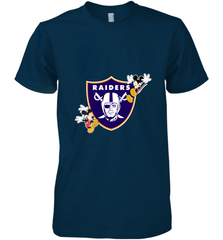 Nfl Oakland Raiders Champion Mickey Mouse Men's Premium T-Shirt Men's Premium T-Shirt - FordPhuMy