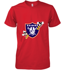 Nfl Oakland Raiders Champion Mickey Mouse Men's Premium T-Shirt Men's Premium T-Shirt - FordPhuMy