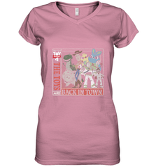 Disney Pixar Toy Story 4 Toys Are Back In Town Women's V-Neck T-Shirt Women's V-Neck T-Shirt - FordPhuMy