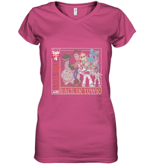 Disney Pixar Toy Story 4 Toys Are Back In Town Women's V-Neck T-Shirt Women's V-Neck T-Shirt - FordPhuMy