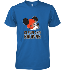 Nfl Cleveland Browns Mickey Mouse Team Men's Premium T-Shirt Men's Premium T-Shirt - FordPhuMy