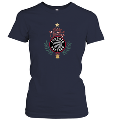NBA Toronto Raptors Logo merry Christmas gilf Women's T-Shirt